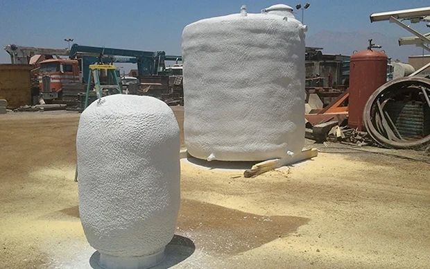 Commercial Storage Tank Insulation System Riverside, CA
