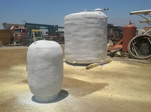 Spray Polyurethane Storage Tanks Insulation Colton, CA