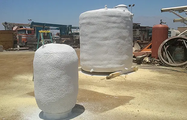 Spray Polyurethane Storage Tank Insulation Montclair