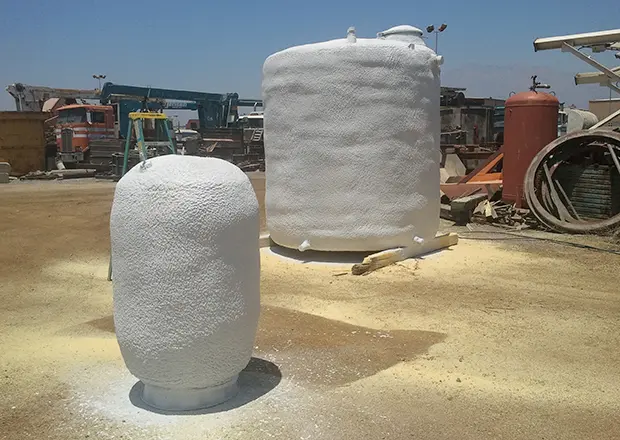 Durable Spray Foam Tanks Coating in Palm Springs, CA