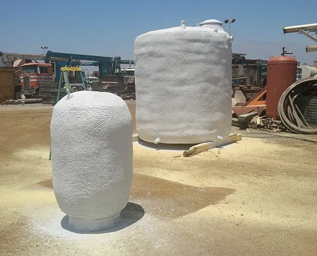 Spray Polyurethane Storage Tank Insulation Victorville