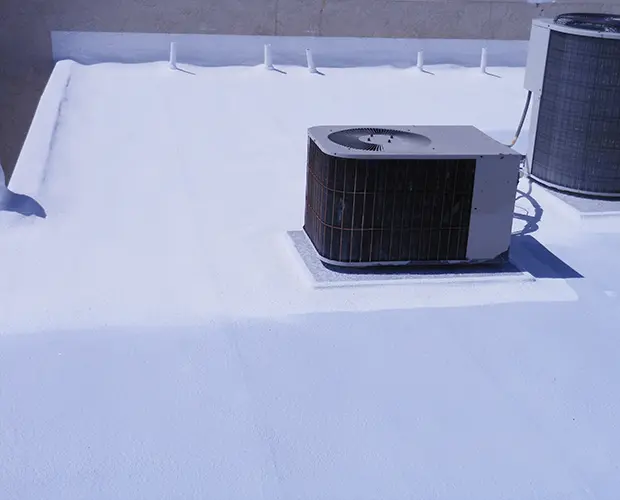 Low Maintenance Spray Foam Roofing System in Riverside