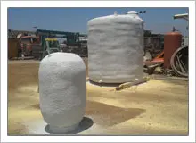 Water Tank Polyurethane Spray Foam Coating Residential Storage Tank Insulation